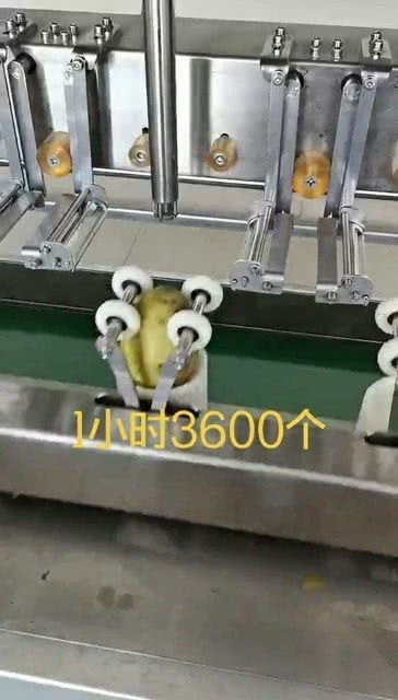 自動化削皮神器 智能制造助力食品加工與助農事業